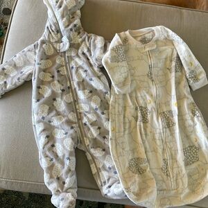 Carters Winter Fleece Sleep Sack 6mos